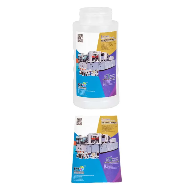 Bouteilles de toilette IML Label PP par moulage par soufflage