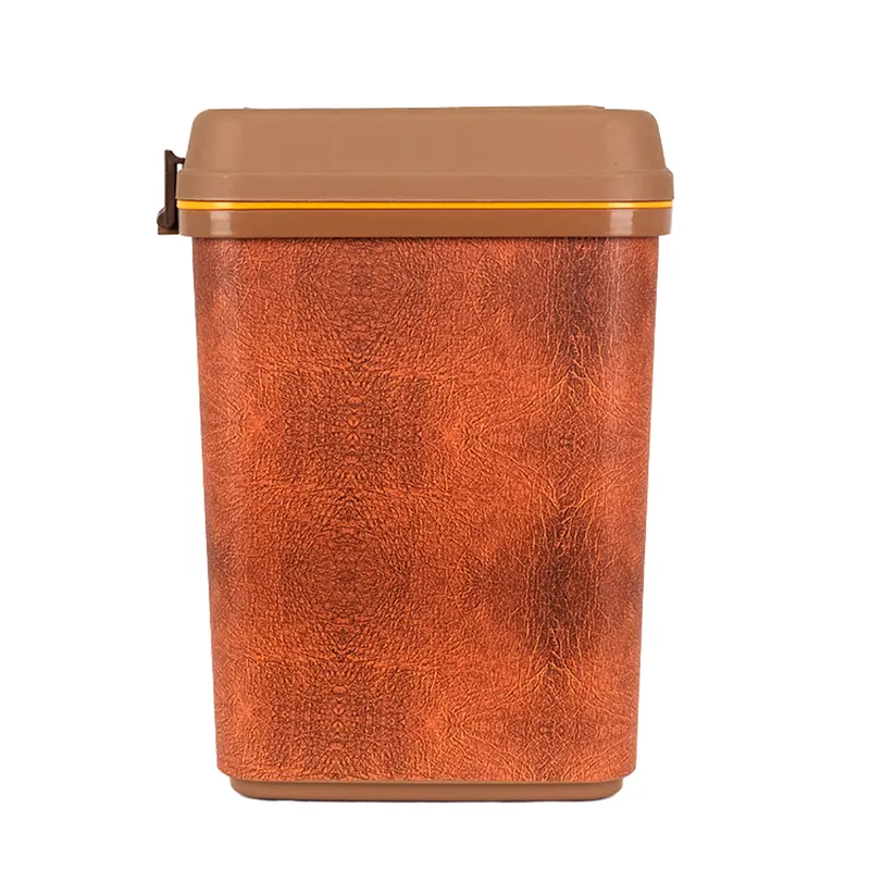 Moulage par injection d'étiquettes IML de poubelle en PP